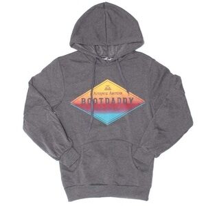 BootDaddy Gray Hoodie – Small, Ranch Wear Style